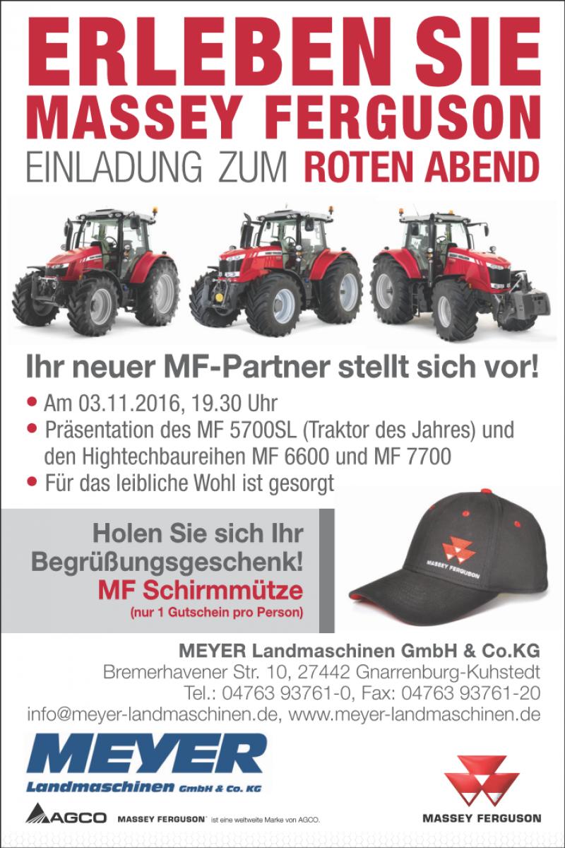 Aktuelles MEYER Landmaschinen Kuhstedt